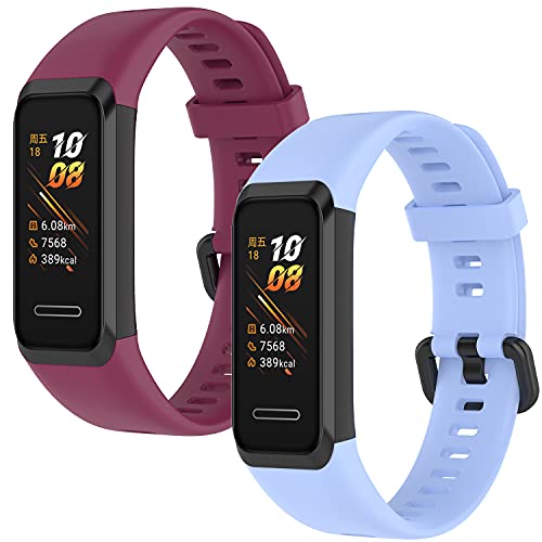 Shieranlee Uhrenarmband kompatibel mit Huawei Band 4/Honor 5i Activity Tracker - Sport-Uhrenarmband-Armbänder Ersatzarmband für Uhren von Shieranlee