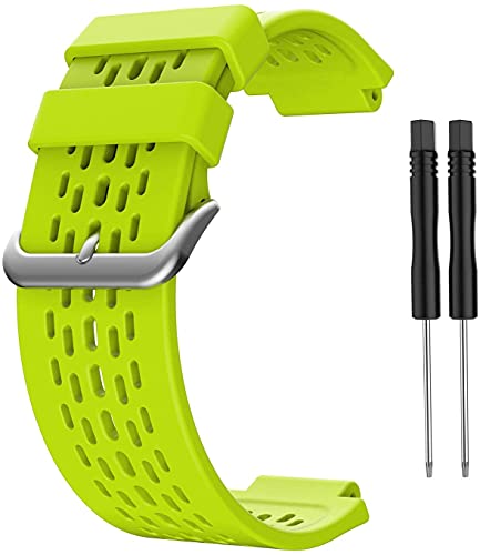 Shieranlee Weiches Silikon-Ersatzband kompatibel mit Garmin Approach S4 Armband/Approach S2 Vivoactive Armband von Shieranlee