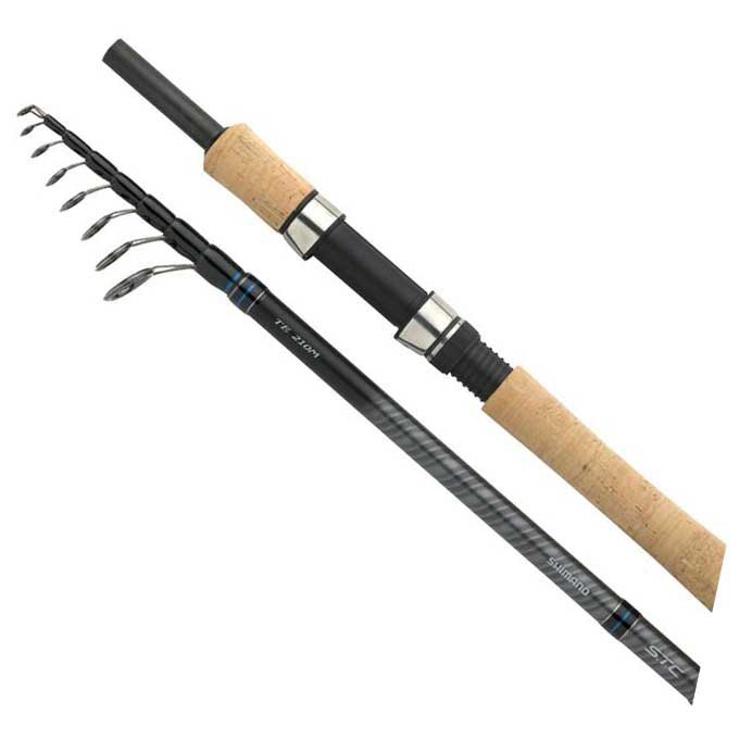 Shimano Fishing Stc Mini Tele Travel Spinning Rod Braun,Schwarz 2.10 m / 7-21 g von Shimano Fishing
