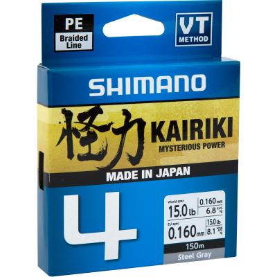 Shimano Kairiki 4 300M Steel Gray 0,280mm/26,0Kg von Shimano