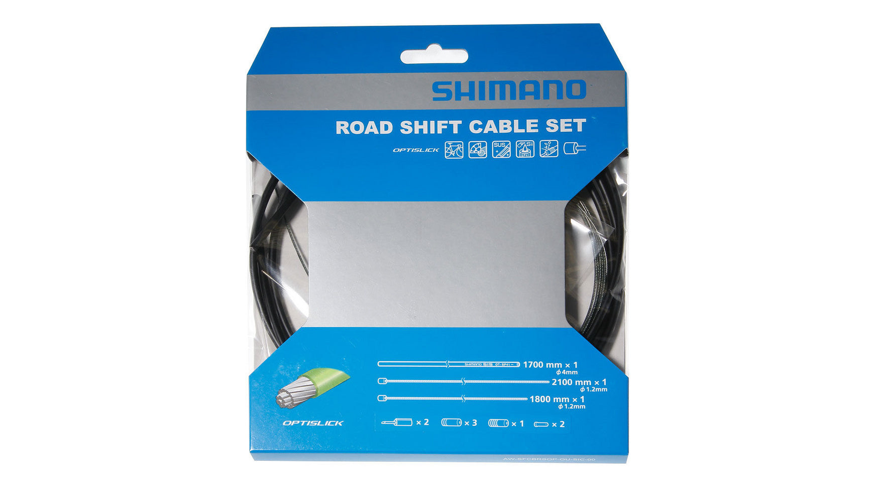 Shimano Schaltzugset Road Optislick von Shimano