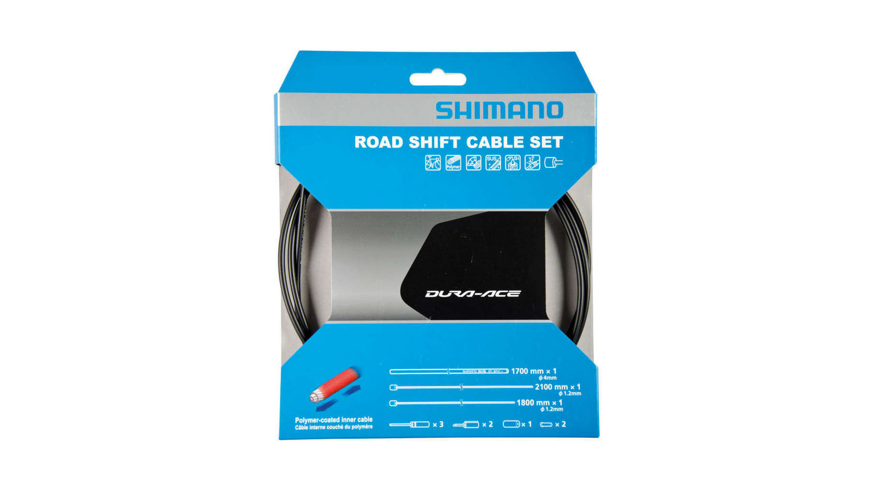 Shimano Schaltzugset Road Polymer von Shimano