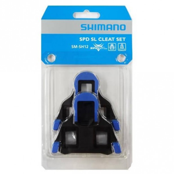 Shimano - Schuhplatten SPD-SL SM-SH12 blau von Shimano
