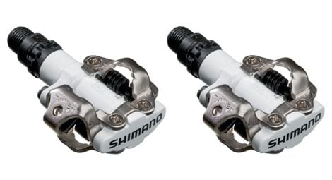 shimano pedalsatz spd m520 weis von Shimano