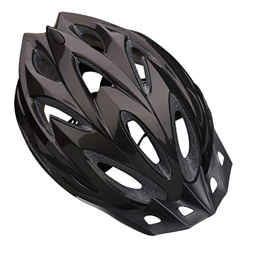 Shinmax Fahrradhelm,Fahrradhelm Herren Damen mit Visier Abnehmbarer EPS Körper+PC Schale MTB Mountainbike Helm für Erwachsene Unisex Radhelm 18 Lüftungslöcher Verstellbarer Größe 57-62cm von Shinmax