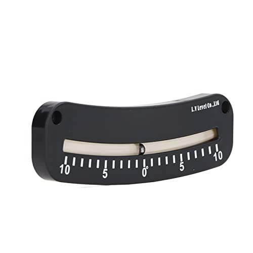 Shipenophy Winkel-Klinometer, Clear Scale Clinometer Mini – 10° bis 0° bis 10° Genaue Messung für zu Hause von Shipenophy