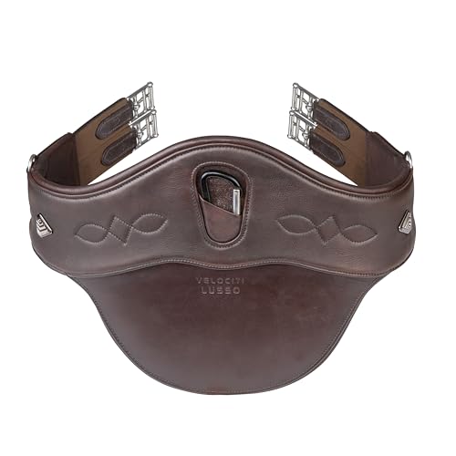 Lusso Stud Girth (Havana, 96,5 cm) von Shires