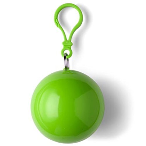 ShirtInStyle Notfall-Poncho Universum, ideal für Open Air, klein und schnell verpackt, Regencape, Regenpocho, Farbe Green von Shirtinstyle