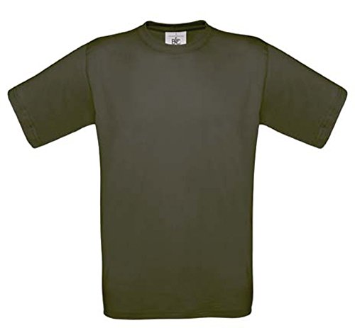 T-Shirt Exact 190 Basics Rundhals Shirt viele Farben B&C S-XXL von Shirtinstyle