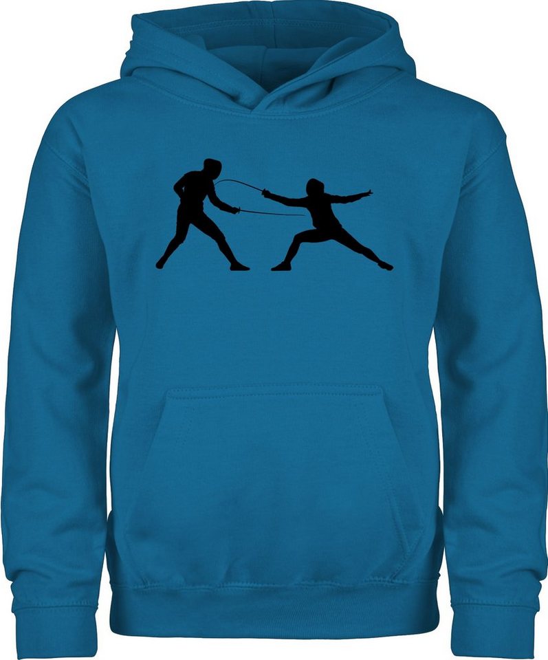 Shirtracer Hoodie Fechten Kinder Sport Kleidung von Shirtracer