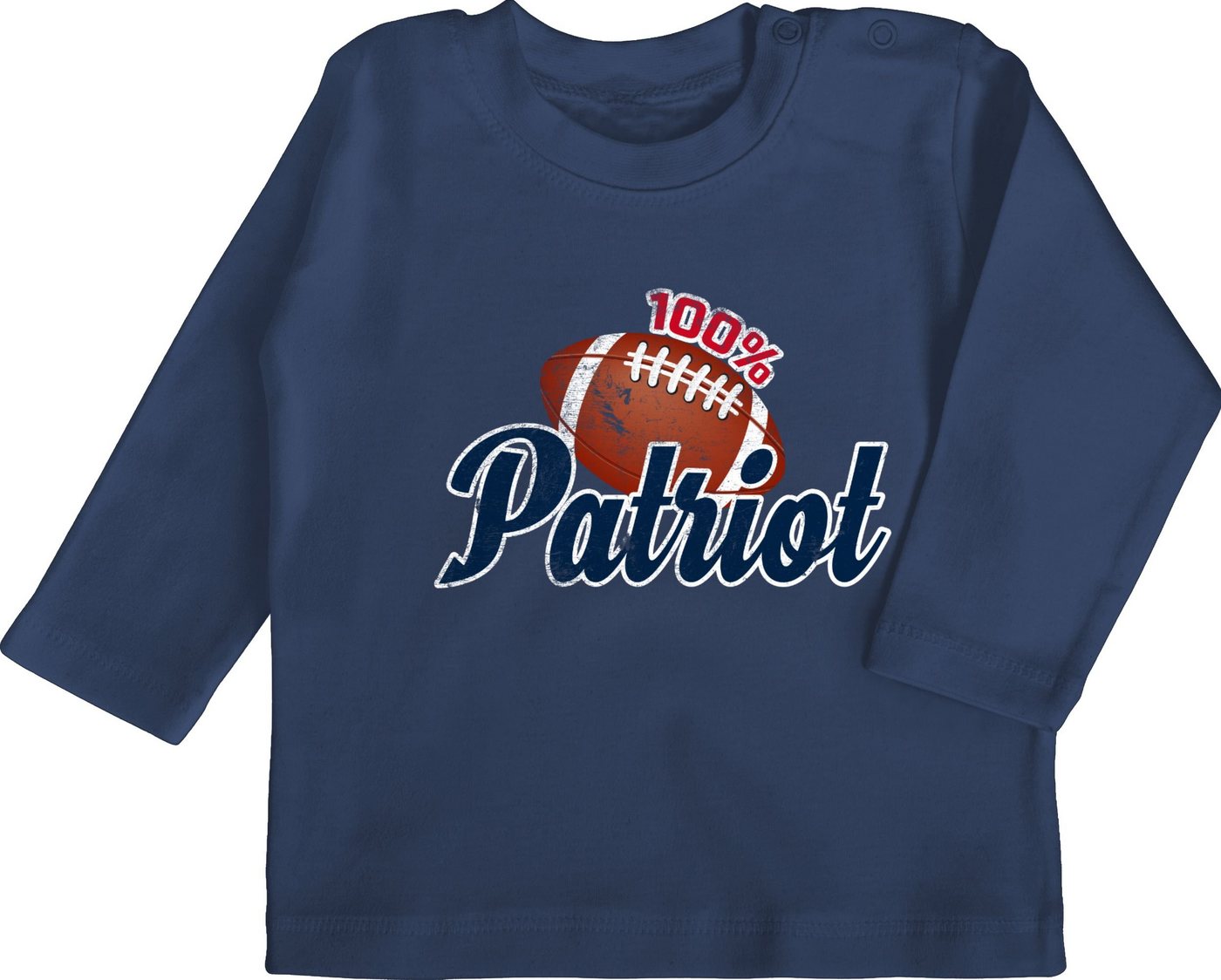 Shirtracer T-Shirt 100% Patriot Sport & Bewegung Baby von Shirtracer