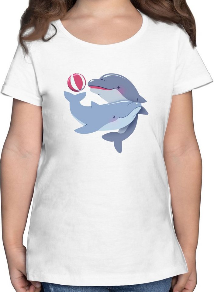 Shirtracer T-Shirt Delfine Delfin Dolphin Tiermotiv Animal Print von Shirtracer