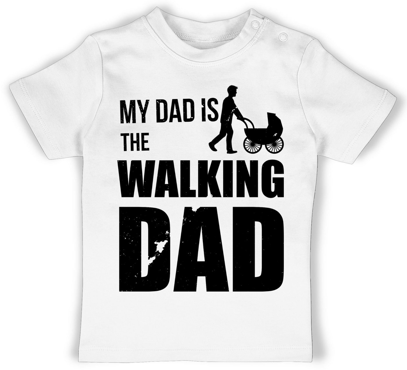 Shirtracer T-Shirt My Dad is the Walking Dad Geschenk Vatertag Baby von Shirtracer