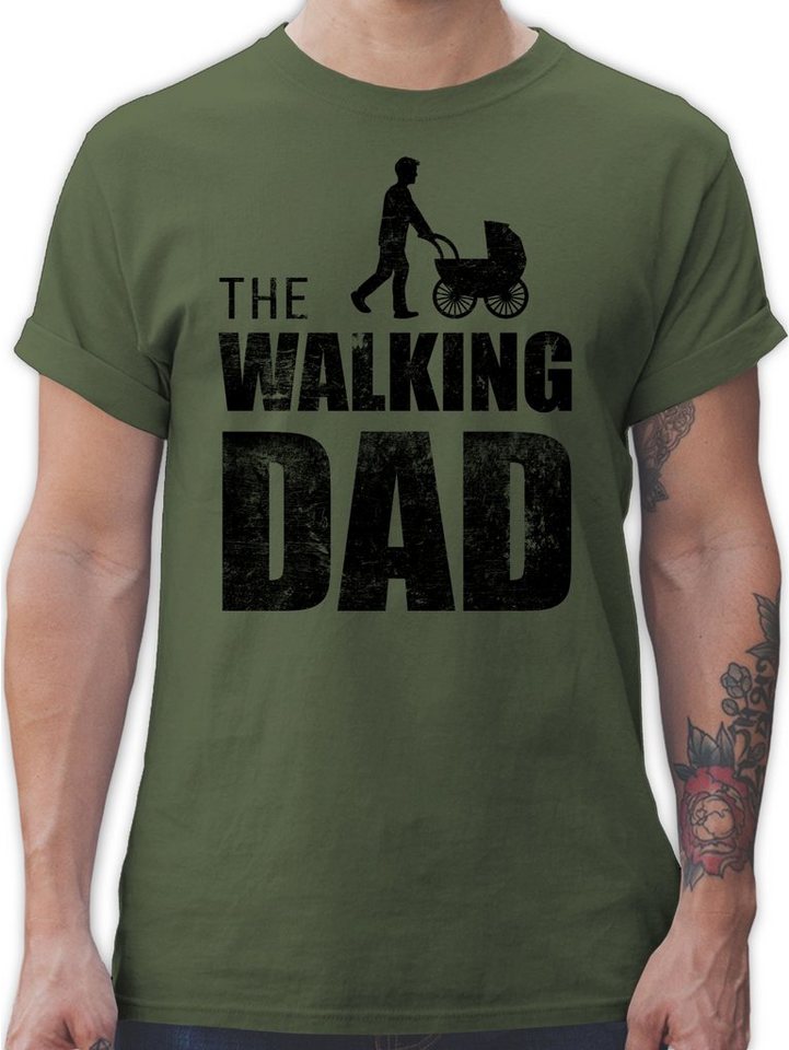 Shirtracer T-Shirt The Walking Dad Vatertag Geschenk für Papa von Shirtracer
