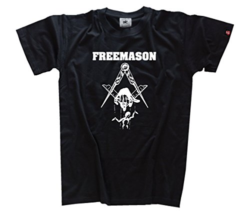 Shirtzshop T Shirt Freemason Freimaurer, Schwarz, L von Shirtzshop