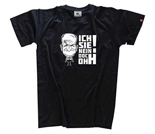 Shirtzshop T-Shirt Movie Topten 06 Louis de Funes-Ich Sie Nein DOCH II, Schwarz, XL von Shirtzshop