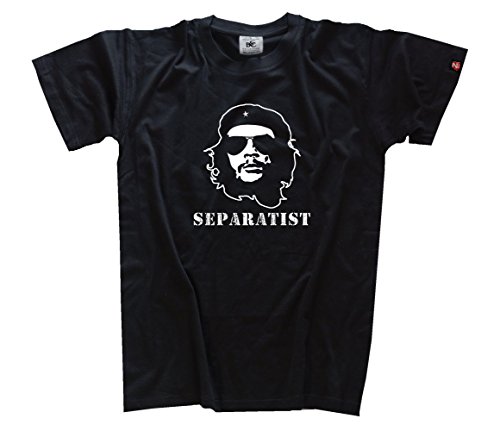 Shirtzshop T Shirt Separatist Che Guevara, Schwarz, S von Shirtzshop