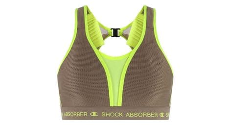 shock absorber x champion ultimate run padded bra braun von Shock Absorber