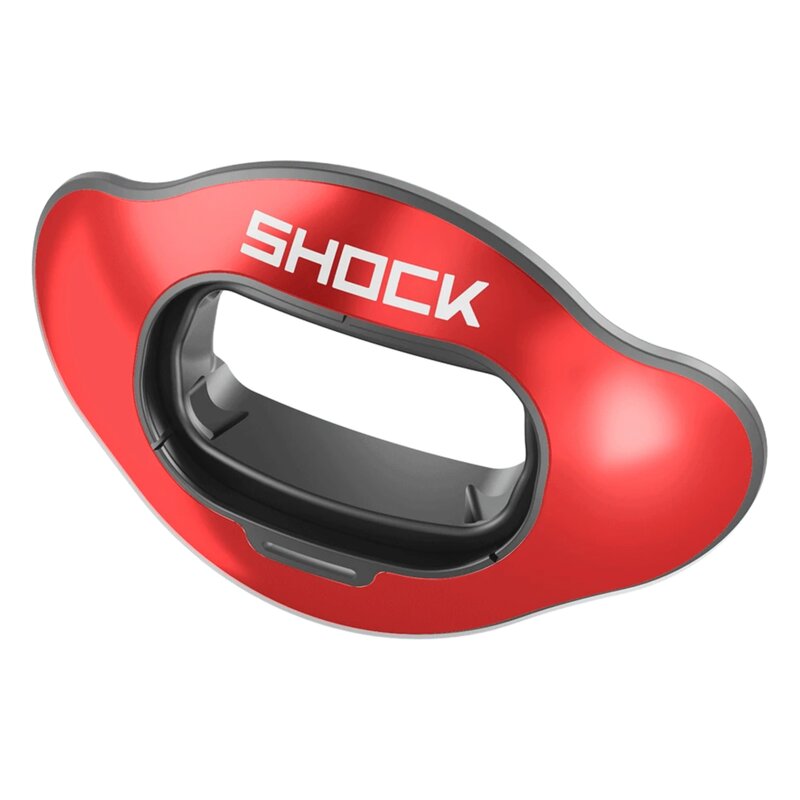 Shock Doctor Austausch Shield für Interchange Lip Guard - red chrome von Shock Doctor