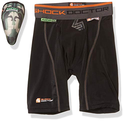 Shock Doctor Herren Aircore Suspensorium, Black, XXL von Shock Doctor