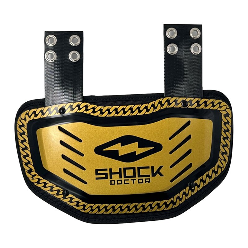 Shock Doctor Showtime Back Plate - Gold Chain von Shock Doctor