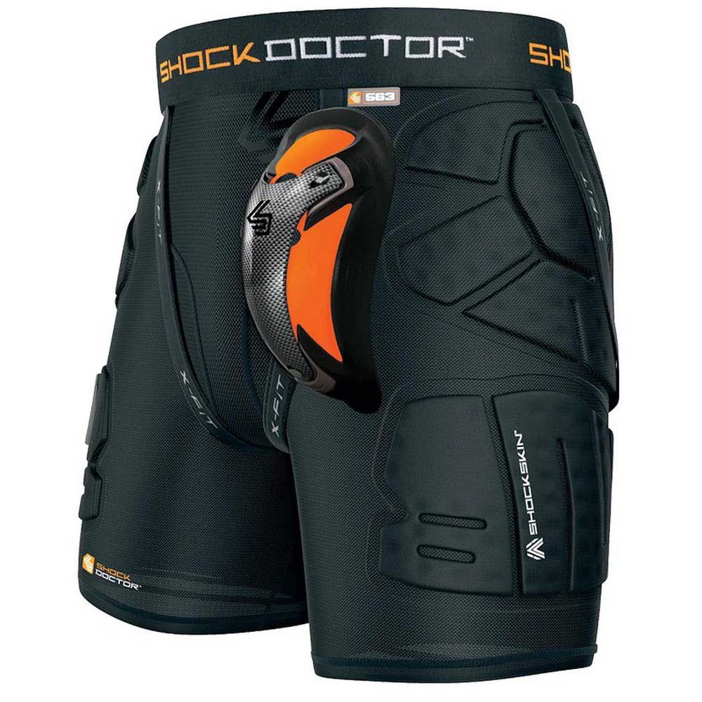 Shock Doctor Ultra Pro Shockskin Relaxed Fit Impact Junior Protector Schwarz S von Shock Doctor
