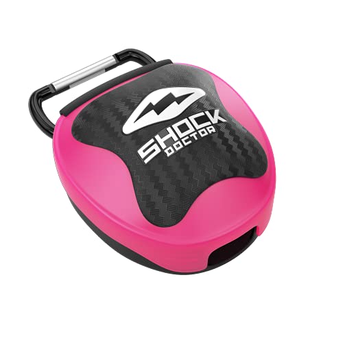 Shock Doctor Erwachsene Mundschutz Box, Pink, 11+, 105C-PI-OS von Shock Doctor