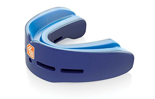 ShockDoctor Erwachsene Mundschutz Nano Double, Blau, 11+ von Shock Doctor