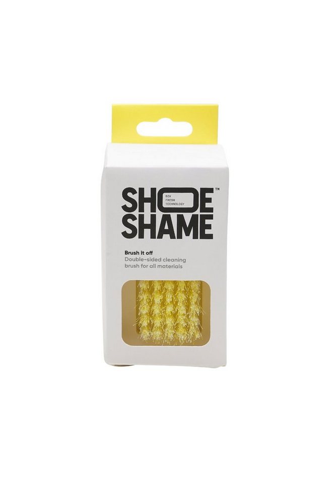 Shoe Shame Reinigungsbürste Brush It Off, Schuhe, (Packung, Schuhbürste), Für die gründliche Reinigung von Sneakern und Sohlen. Doppelseitig. von Shoe Shame