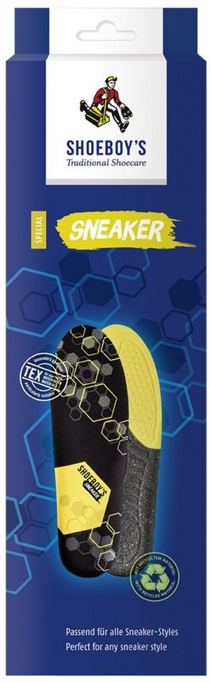 Shoeboys Einlegesohlen Sneaker - mit schmaler Passform von Shoeboys