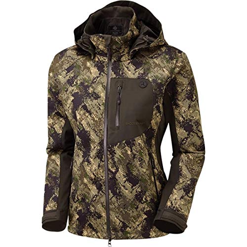 Shooterking Huntflex Damenjacke in Digital Camo Forest Mist Optik - Größe S von Shooterking