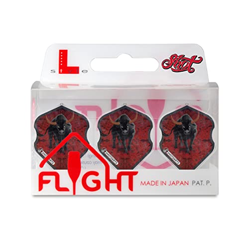 Shot! L-Style EZ L1 Standard-Form Americana Longhorn Dart Flight Set von Shot!