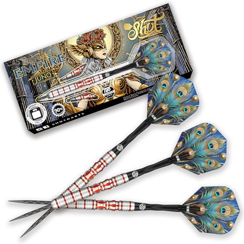 Shot! Roman Empire Juno 90% 24g Steeltip von Shot!