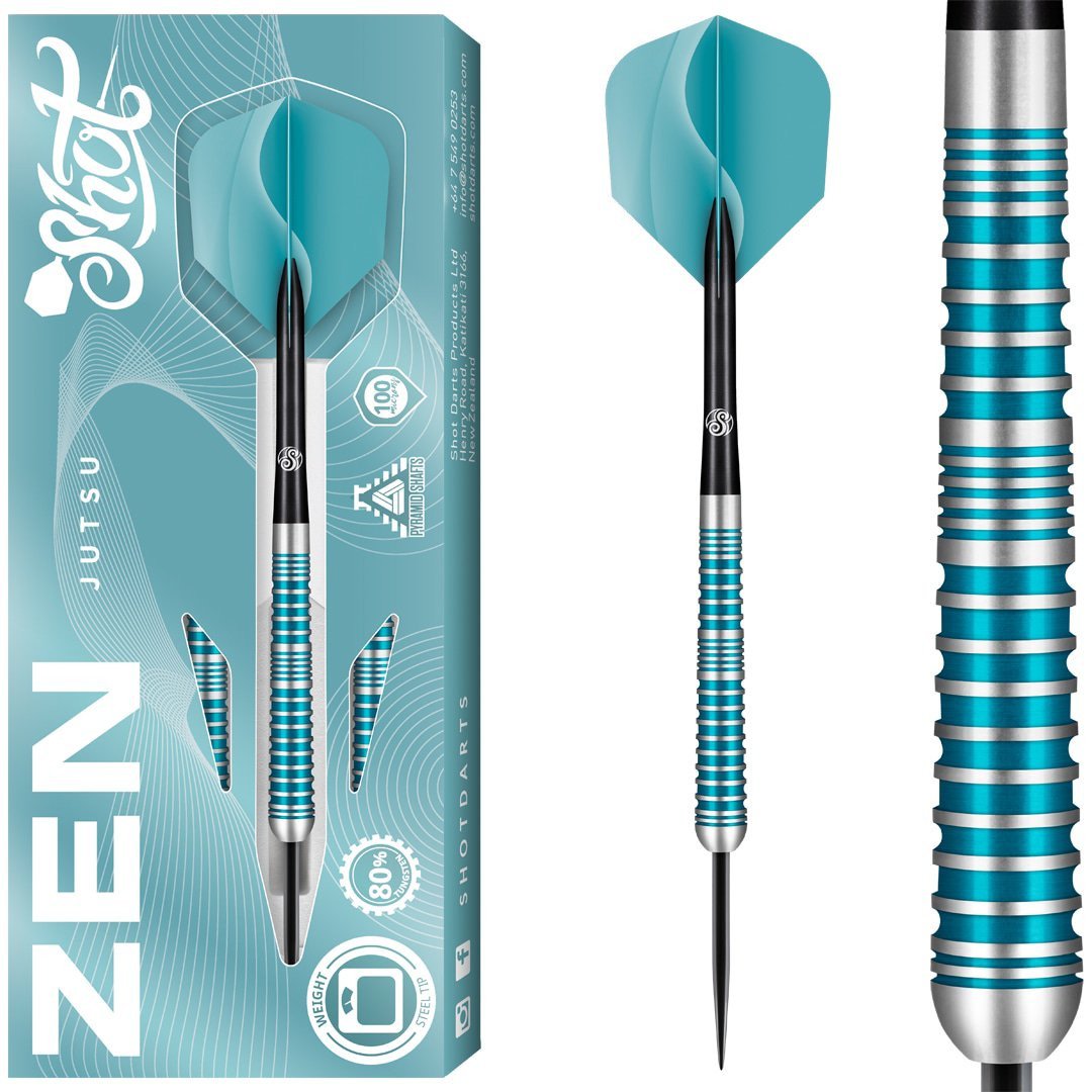 Zen Jutsu Steeldart Set-80% Tungsten 23g von Shot