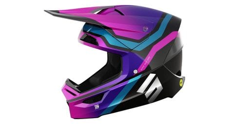shot helmet race sky purple chrome von Shot