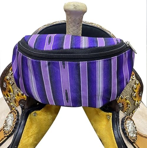 Showman Southwest Design Isolierte Nylon-Satteltasche von Showman