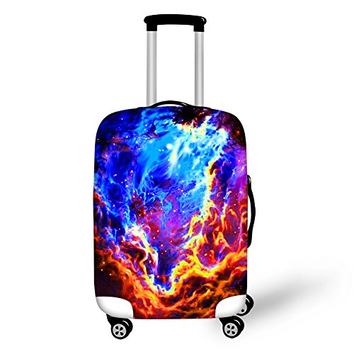 Showudesigns Galaxy Wasserdichte Gepäckabdeckung, Schutz für 45,7–71,1 cm große Koffer, Galaxy 2, L(fit 26"-28"), Klassisch von Showudesigns