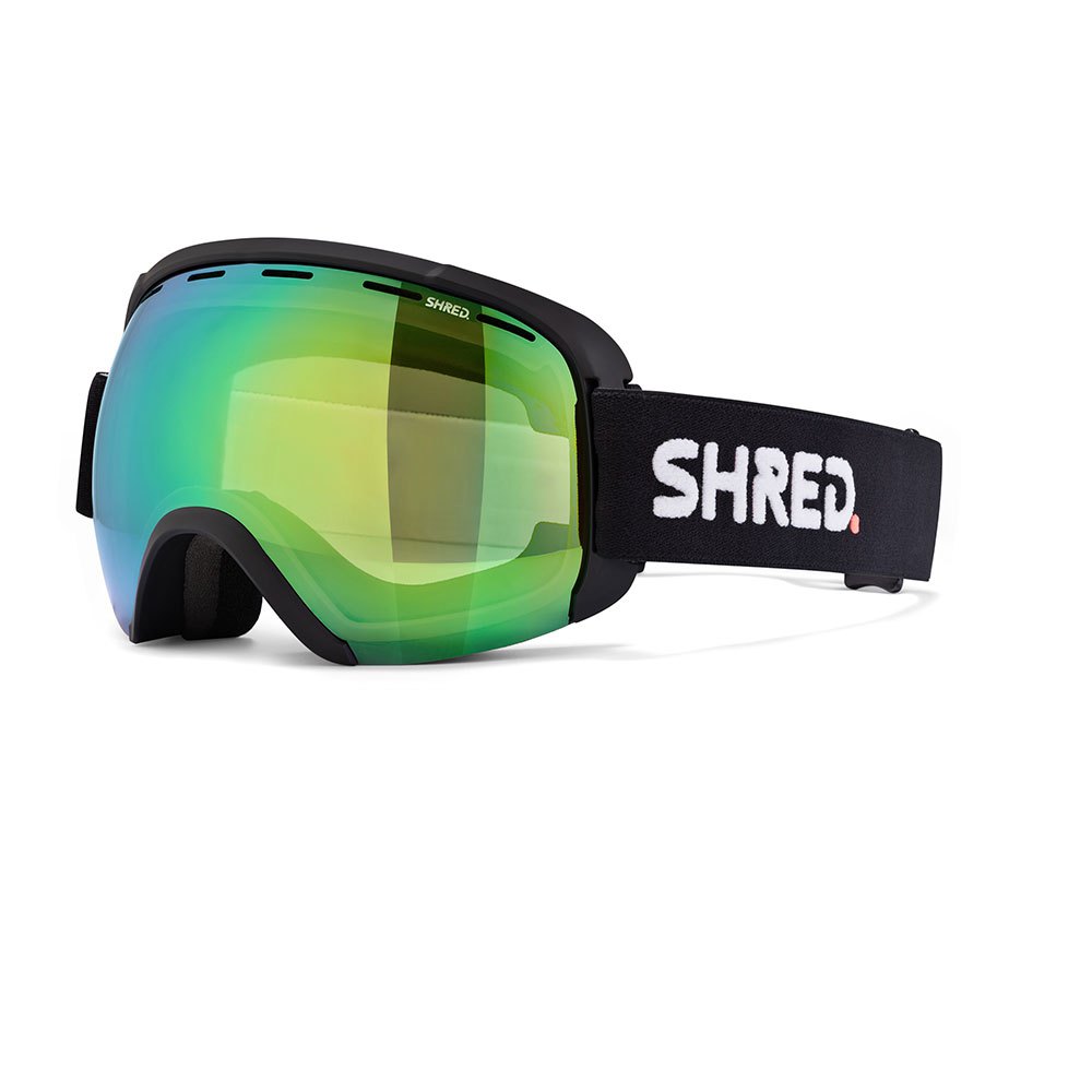 Shred Exemplify Ski Goggles Schwarz CBL Plasma Mirror/CAT3 von Shred