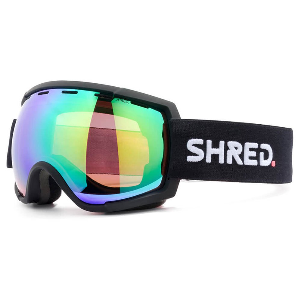 Shred Rarify+ Ski Goggles Schwarz CBL Plasma Mirror/CAT3+CBL Sky Mirror/CAT1 von Shred