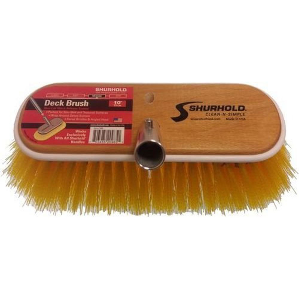 Shurhold Shu985 Deck Brush Gelb 10´´ von Shurhold