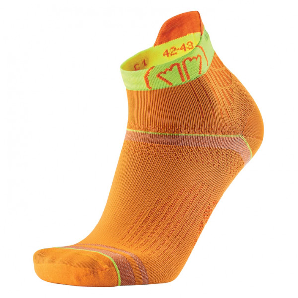 Sidas - Run Feel - Laufsocken Gr 47-49 orange von Sidas