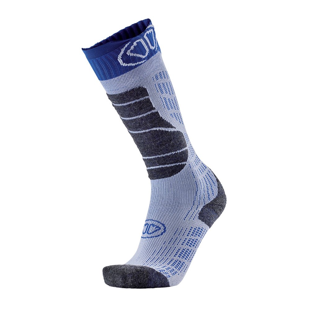 Sidas Ski Comfort Plus Medium Volume Long Socks Blau EU 35-38 Mann von Sidas