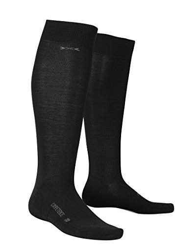 X-Socks Funktionssocken Competence Long, Black, 37/38 von Sidas