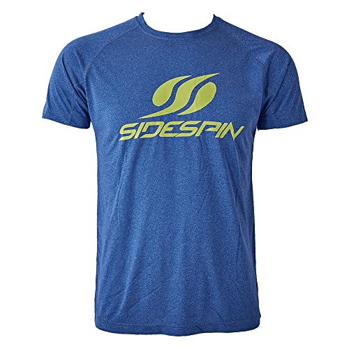SideSpin Unisex, blau, Größe M T-Shirt, M von SideSpin