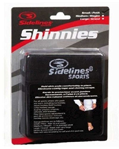 Beingummis Sidelines Shinnies Eishockey Schienbeinhalter für Spieler oder Referee Größe M von Sidelines