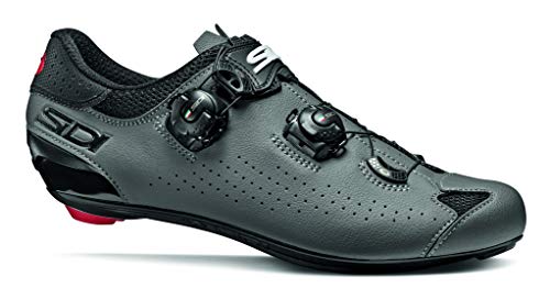 Sidi Herren Scarpe Genius 10 cycling footwear, Nero Grigio, 43 EU von Sidi