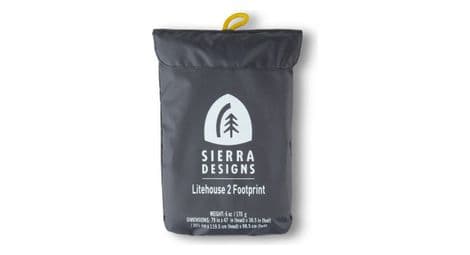 sierra designs zeltunterlage fur das litehouse 2 zelt in grau von Sierra Designs