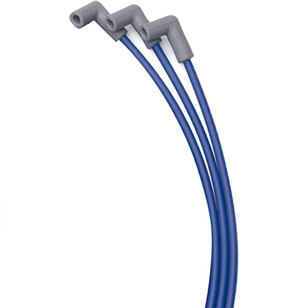 Sierra Gm 4.3l V6 Electronic Premium Marine Spark Plug Wire Leads Blau von Sierra