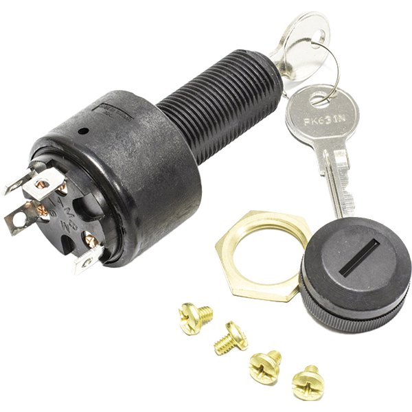 Sierra Ignition Switch 4-position Schwarz von Sierra