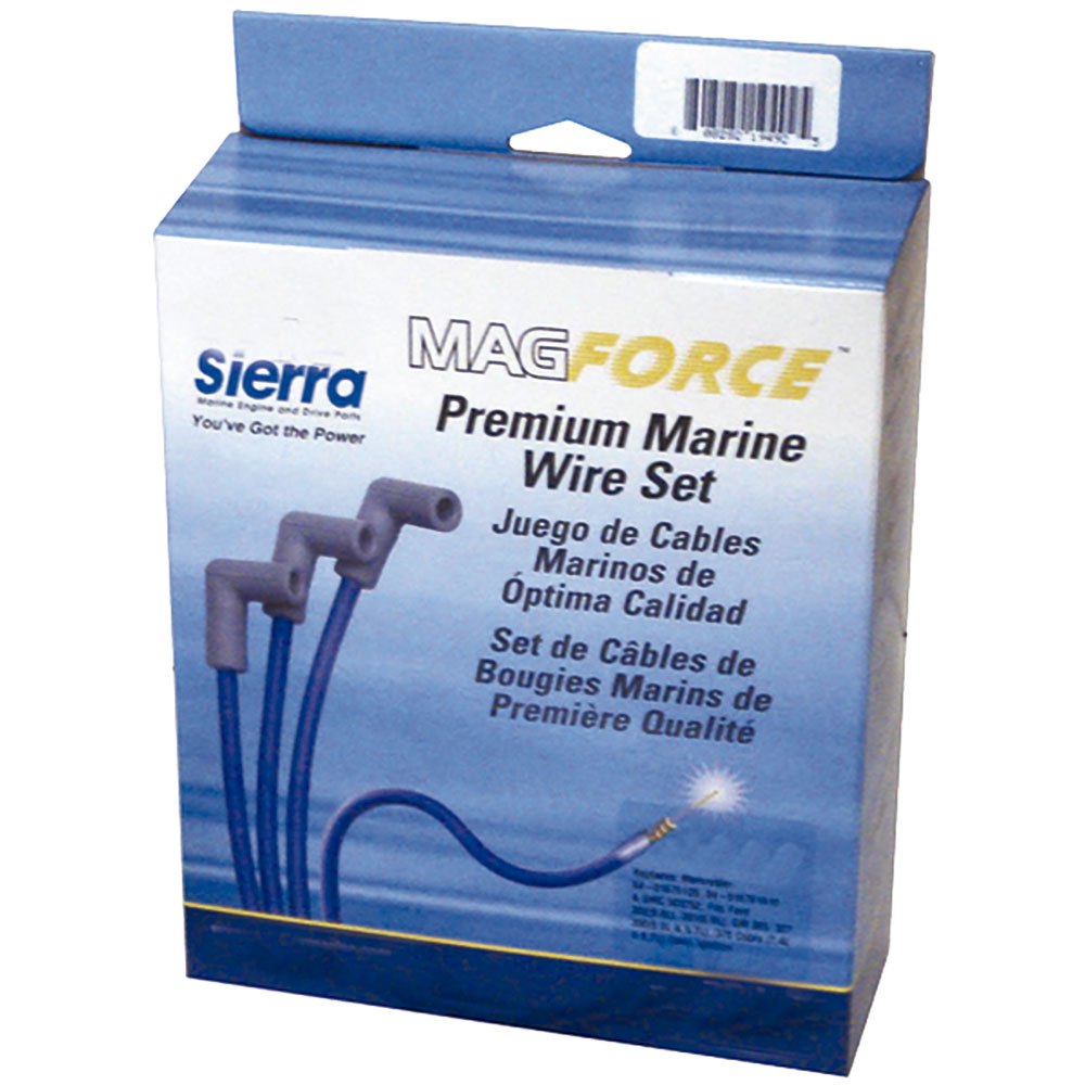 Sierra Mc5.0-5.7-6.2l V8 Mpi Premium Marine Spark Plug Wire Leads Blau von Sierra